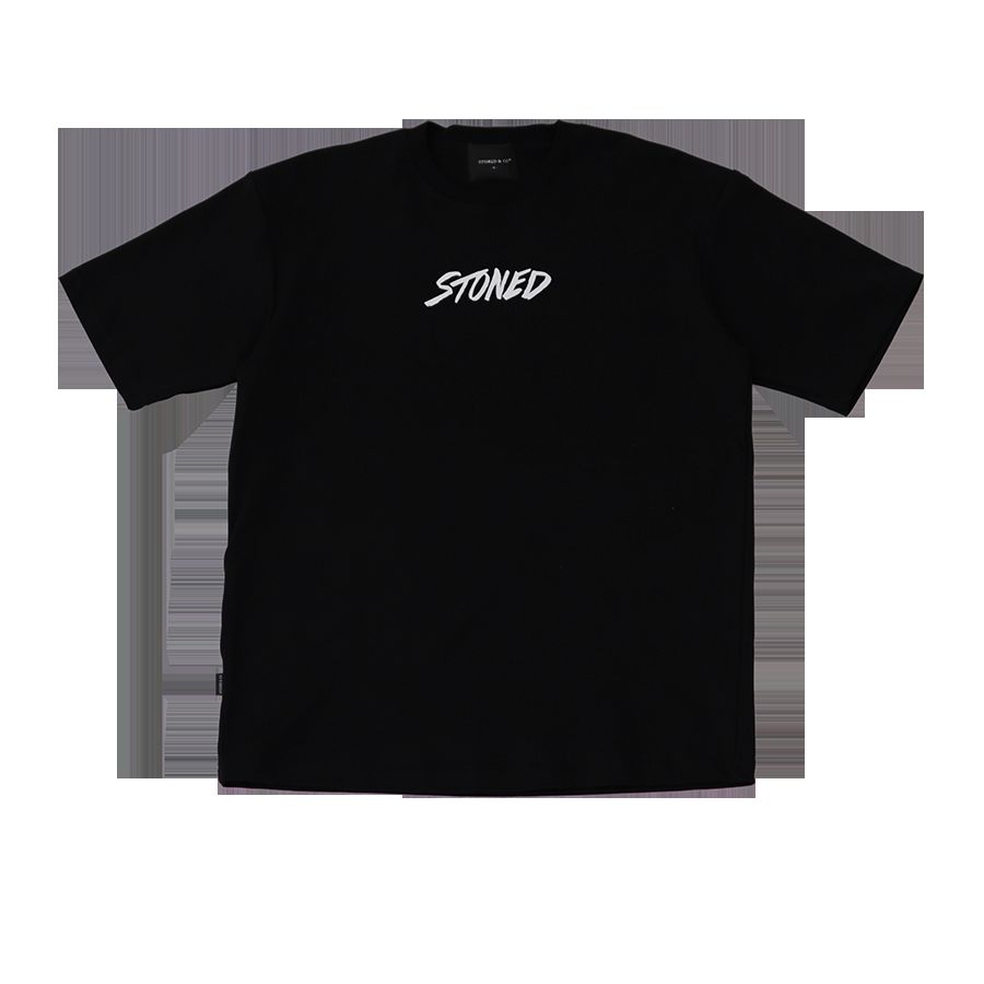 Stoned Journey : Address Tee Black sold by Stone & Co.