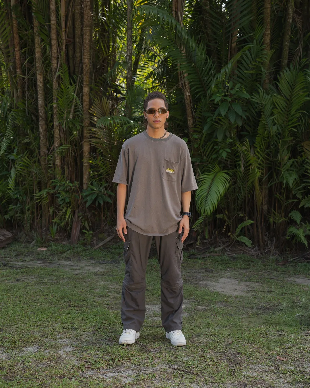 Stoned Originals : Pocket Tee Grey sold by Stone & Co. product image thumbnail 5