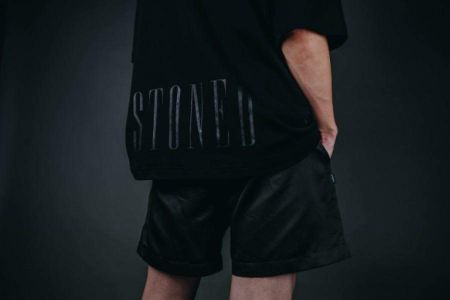 BLACK BY STONED & CO: DUSK T-SHIRT (OVERSIZED) sold by Stone & Co.