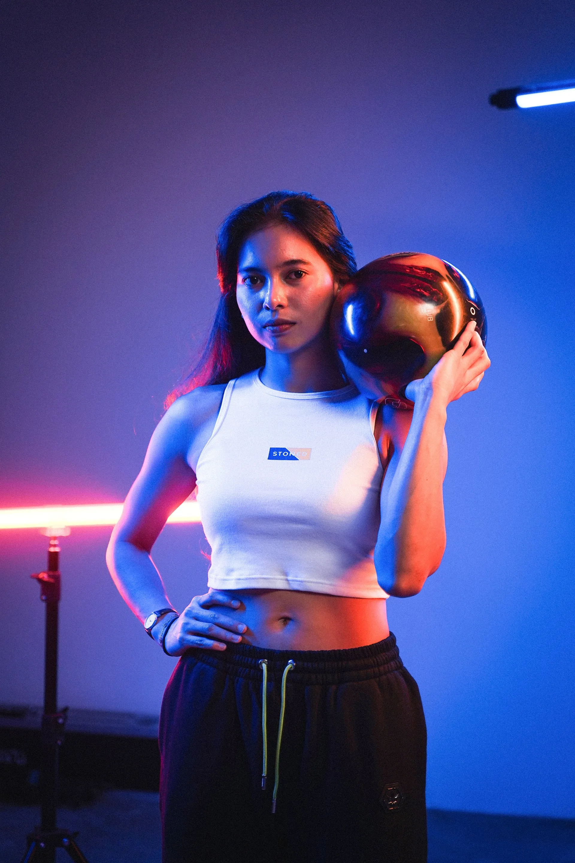 Maverick : Crop top White sold by Stone & Co. product image thumbnail 5