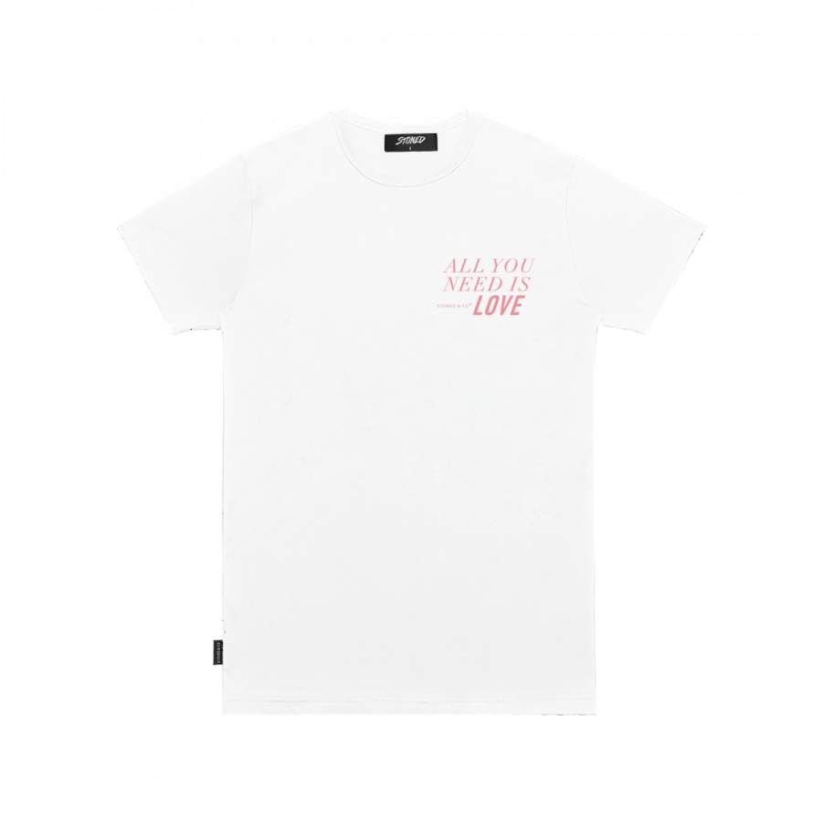 LOVESTONED TSHIRT WHITE sold by Stone & Co.