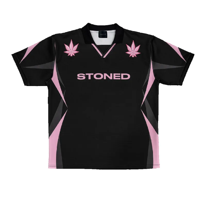 Stoned Retro : UIP Jersey Black Pink sold by Stone & Co.