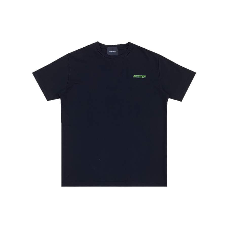 MOTORSPORT X INCANDESCENCE T-SHIRT BLACK sold by Stone & Co.