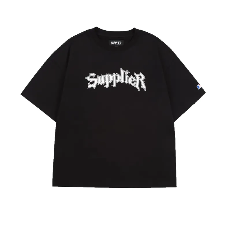 Supplier : Iron Logo Heavy Weight Tee Black sold by Stone & Co.