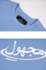 Unknown : Acid Dyed Hybrid Logo Tee Blue sold by Stone & Co.