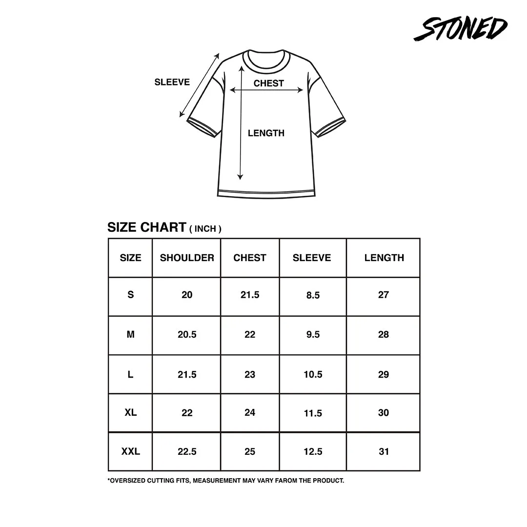 Stoned : Incandescence Logo Tee Remake Black sold by Stone & Co. product image thumbnail 4
