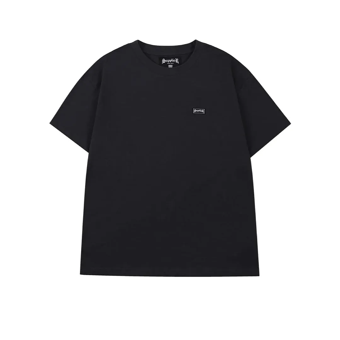 Supplier : Micro Logo Tee Black sold by Stone & Co.