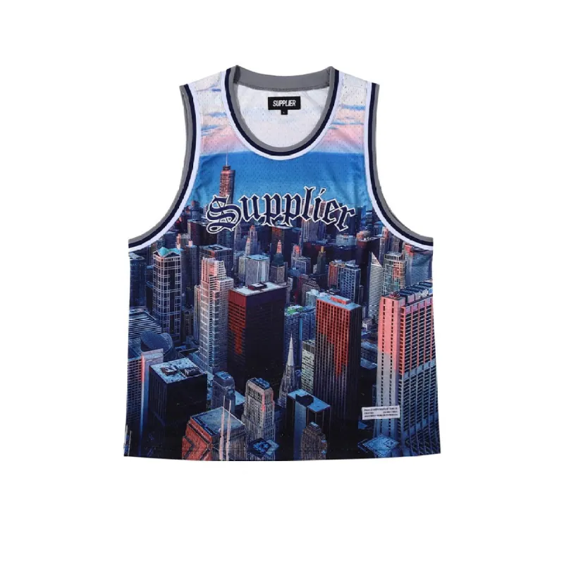 Supplier : Mesh Tank Top Blue sold by Stone & Co.