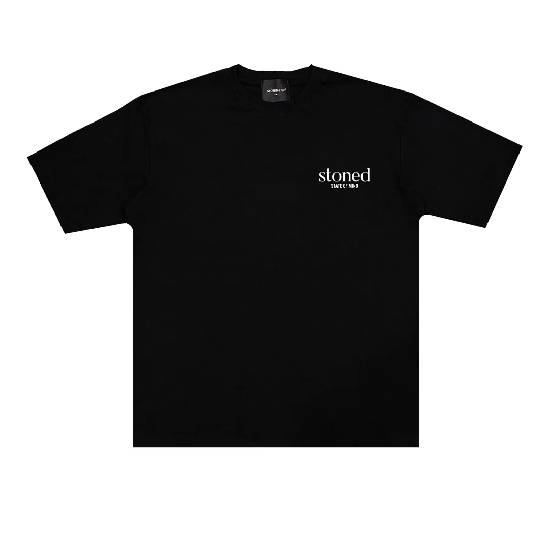 Stoned Originals : Basic Logo Tee Black sold by Stone & Co.