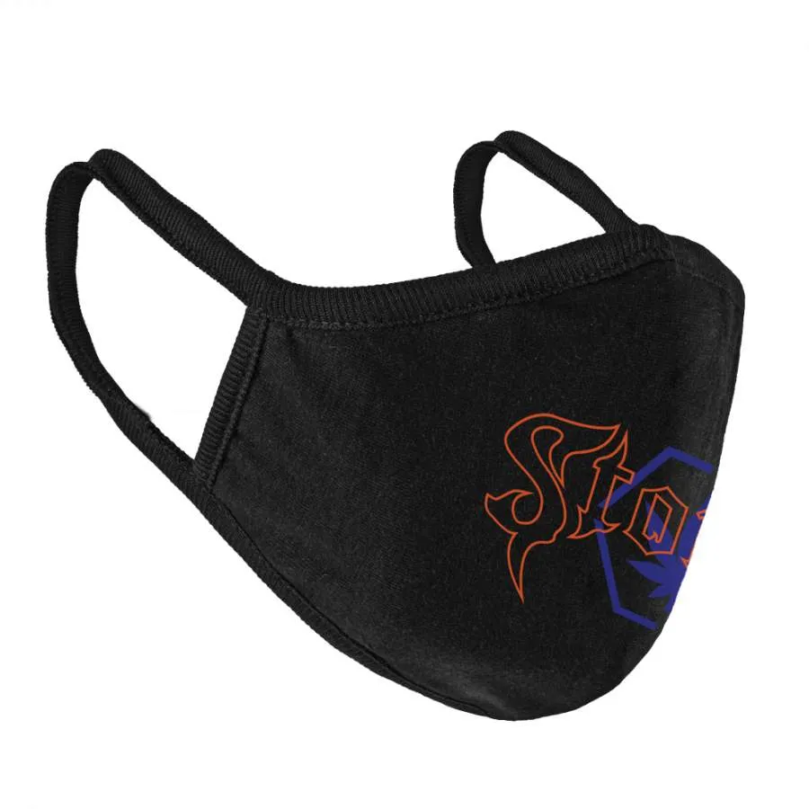 RE-IMAGINED CONSPIRACY FACE MASK BLACK sold by Stone & Co. product image thumbnail 3