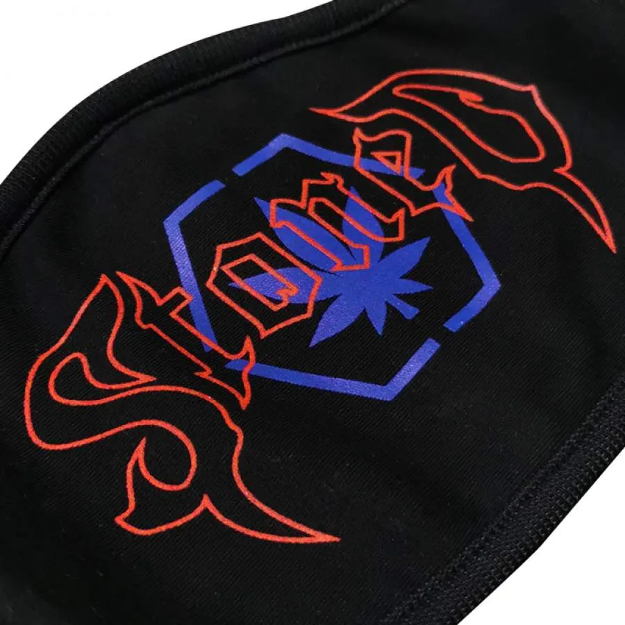 RE-IMAGINED CONSPIRACY FACE MASK BLACK sold by Stone & Co. product image thumbnail 4