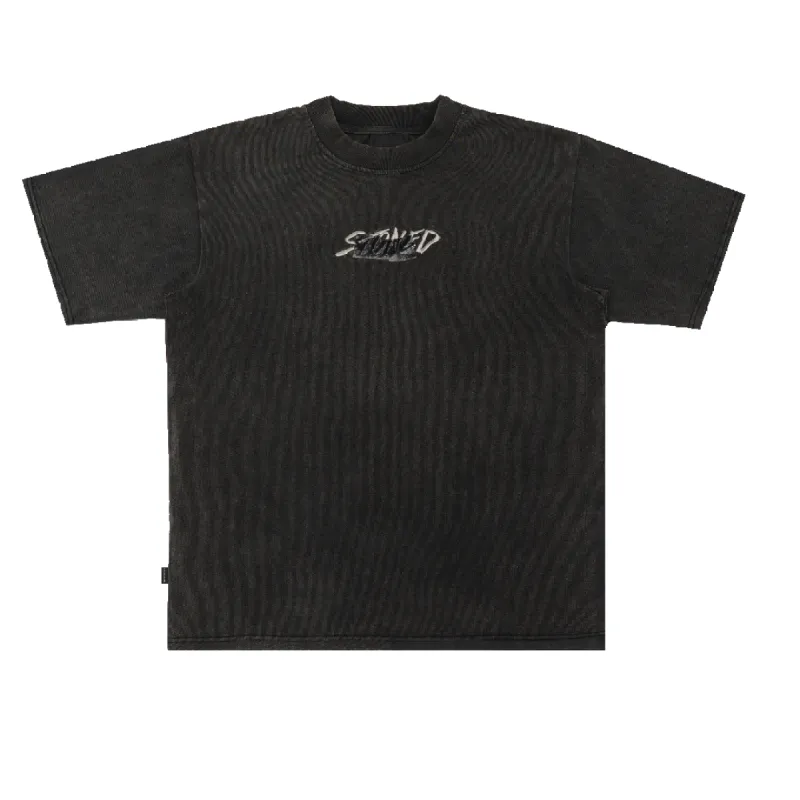 Void : Stamp Genetic Washed Tee Black sold by Stone & Co.