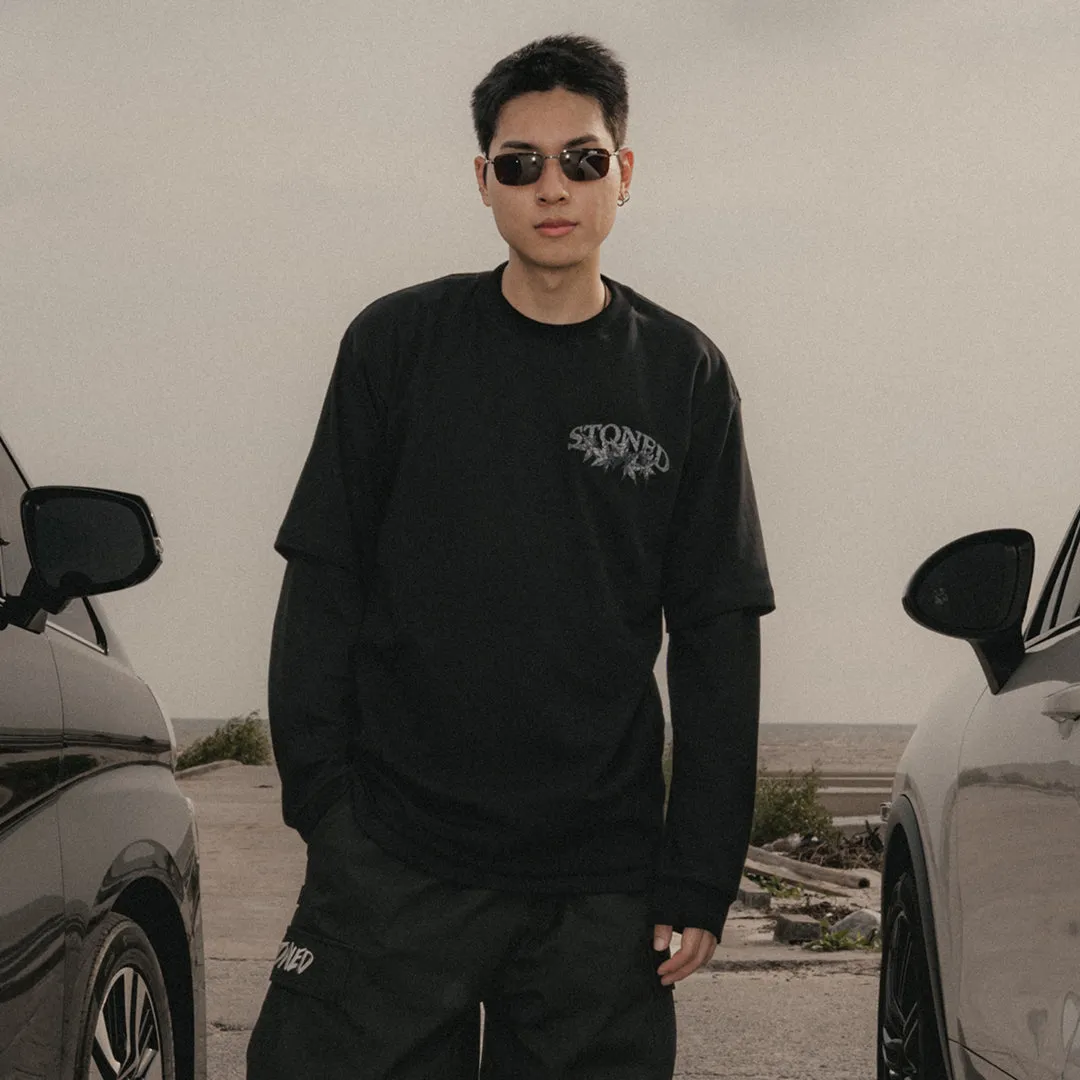 Void : Vintage Maple Tee Black sold by Stone & Co. product image thumbnail 3