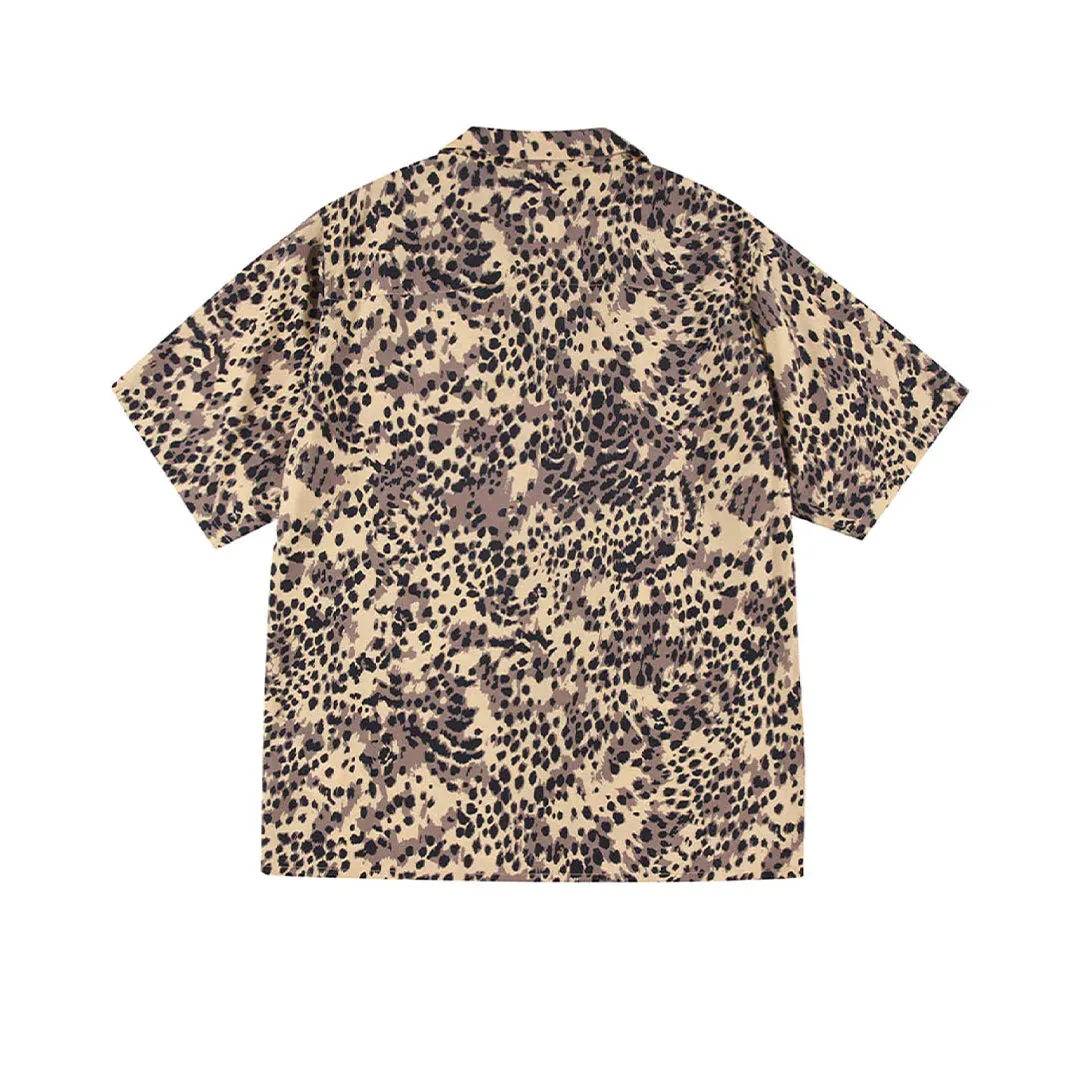 Supplier : Leopard Open Collar Shirt Brown sold by Stone & Co. product image thumbnail 2