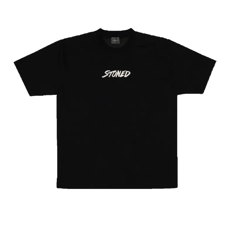 Colours : Genetic Hexagon Tee Black sold by Stone & Co.