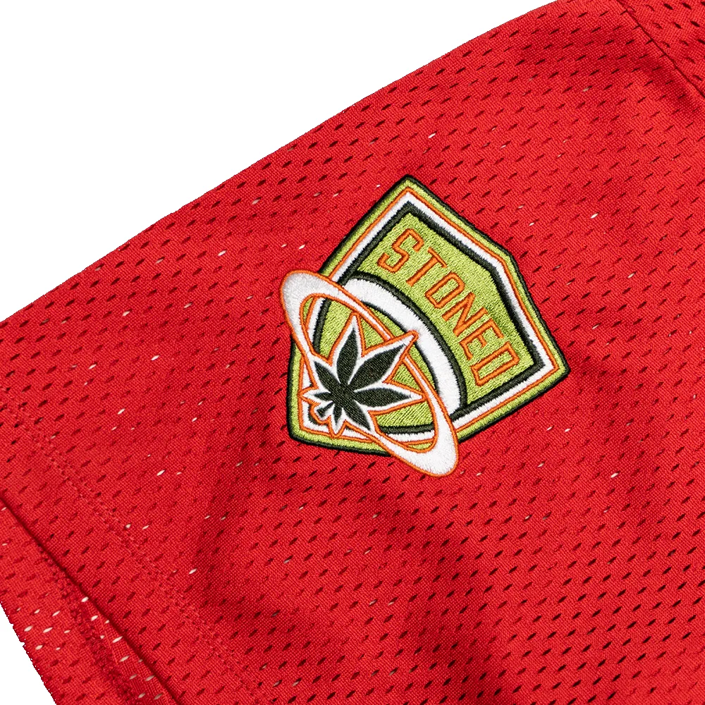 Stoned Universe : Maple Mesh Jersey Red sold by Stone & Co. product image thumbnail 4