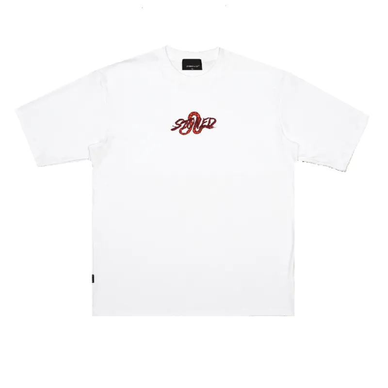 Mystic : Hexagon Snake Tee White sold by Stone & Co.