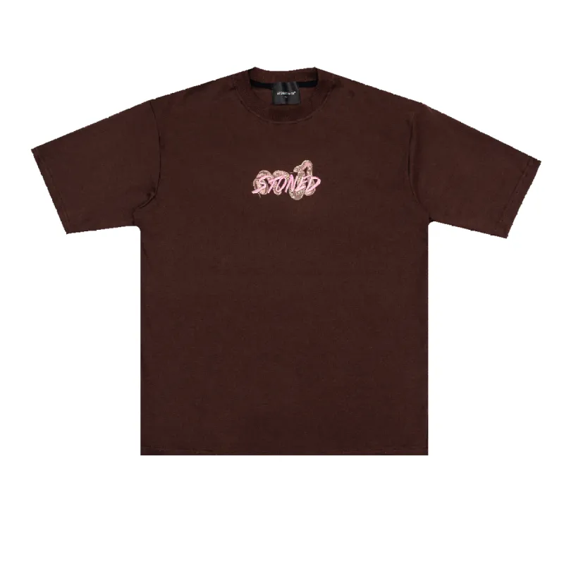 Mystic : Genetic Snake Tee Brown sold by Stone & Co.