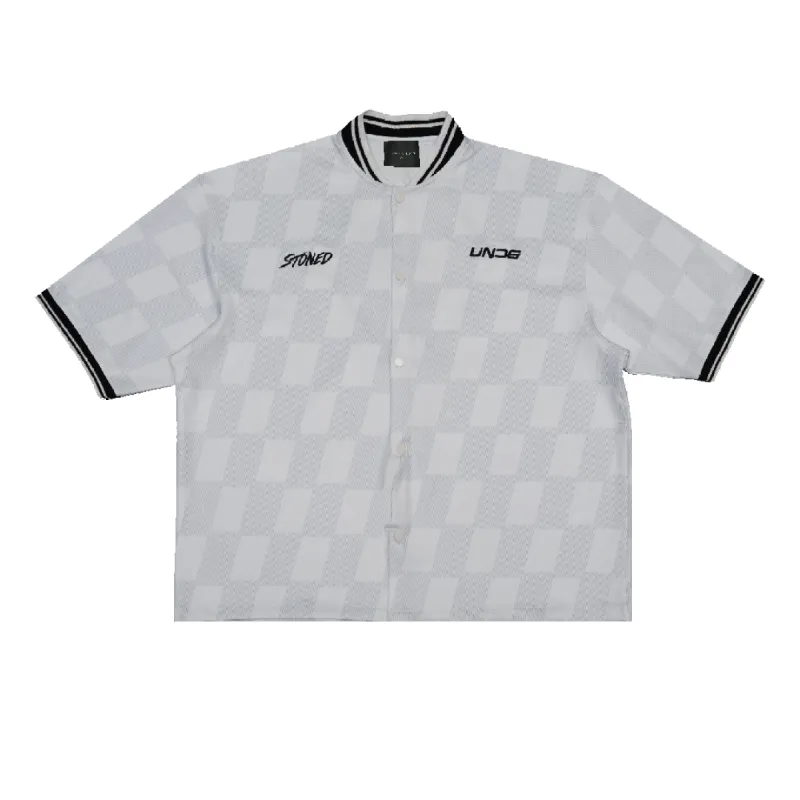 Stoned X UNDG : Button Baseball Shirt sold by Stone & Co.