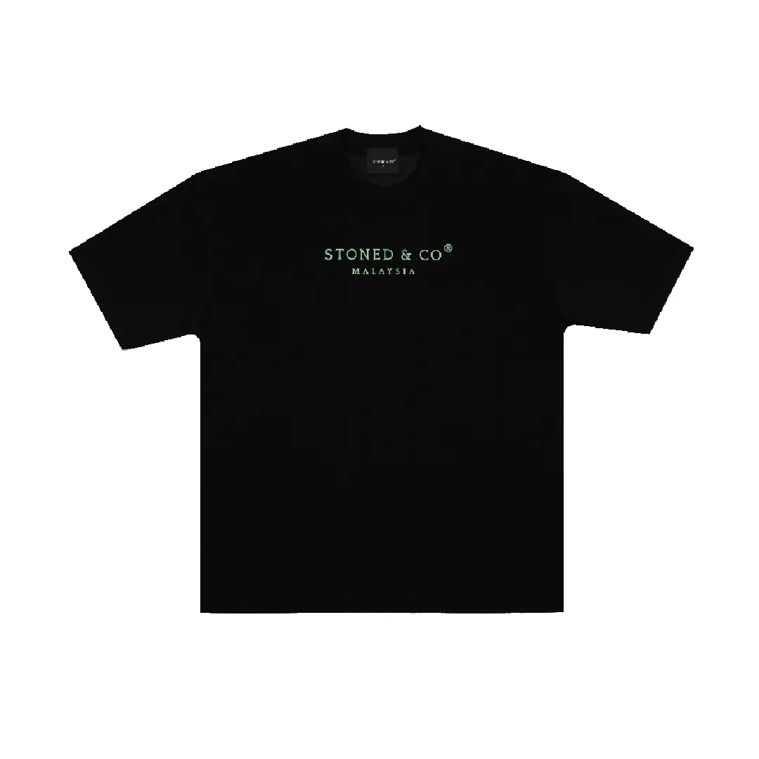 Golden Jade : Jade Signature Tee Black sold by Stone & Co.