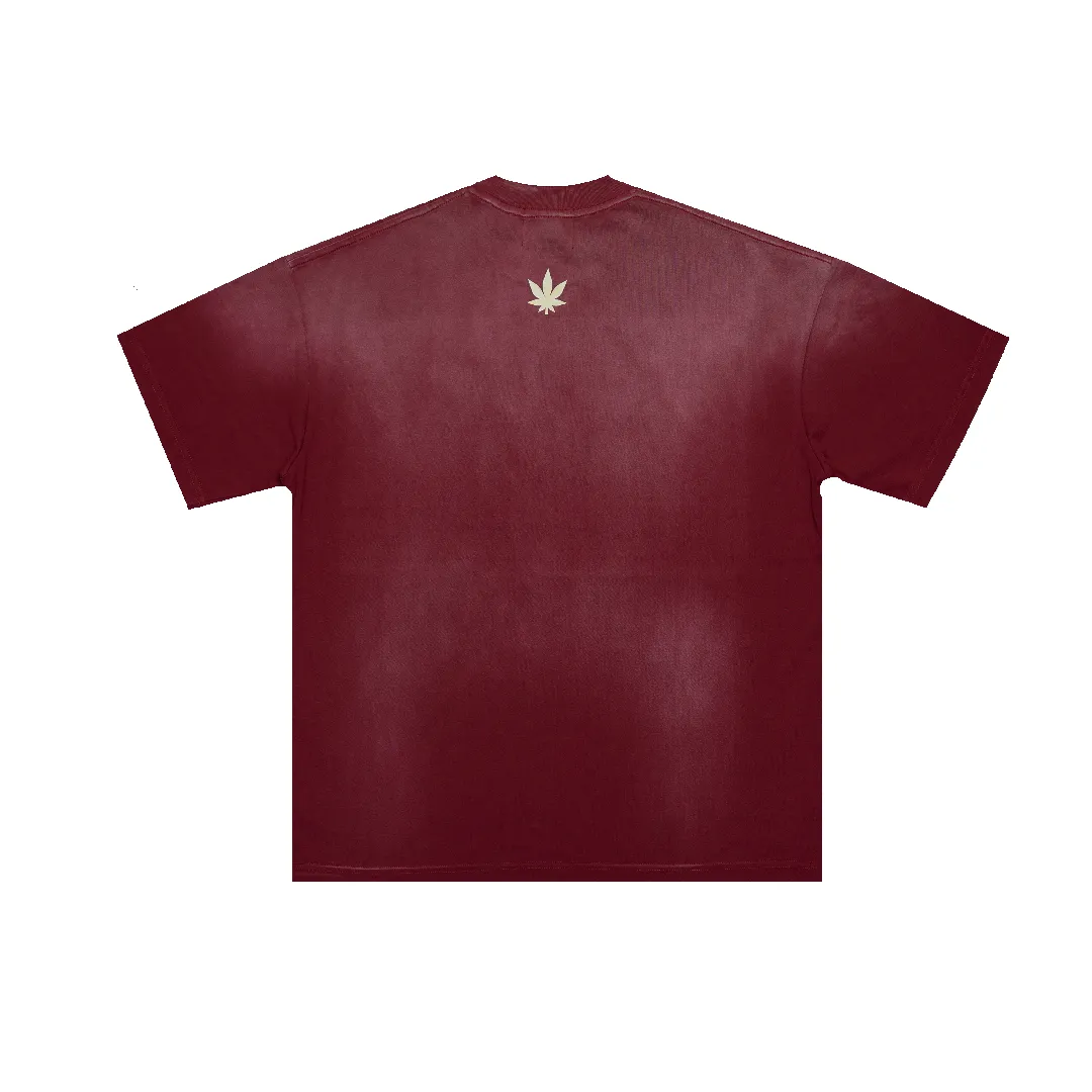 Golden Jade : Stoned Tape Wash Tee Red sold by Stone & Co. product image thumbnail 3