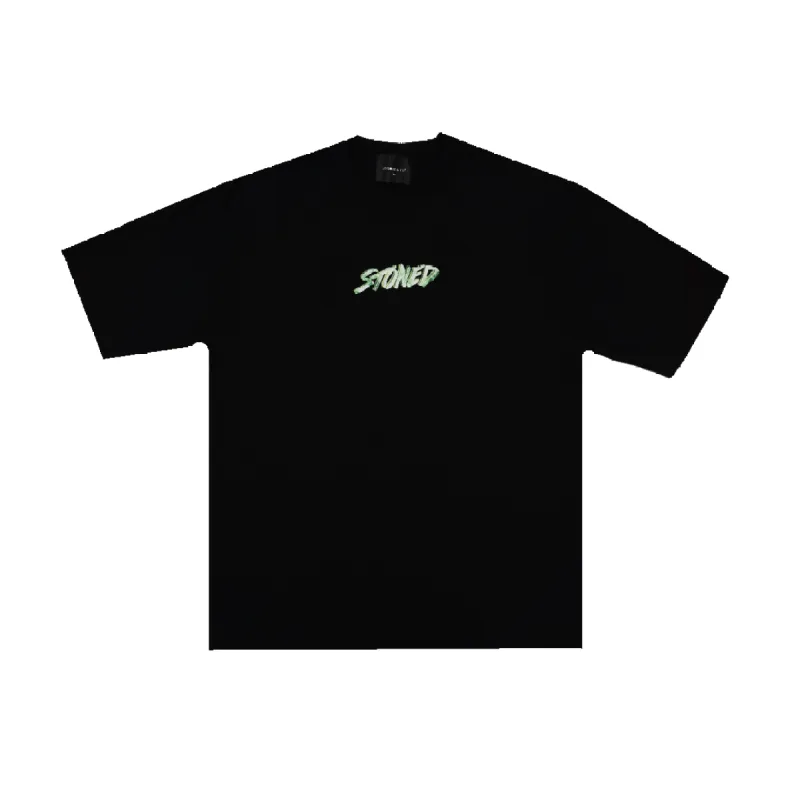 Golden Jade : Genetic Hexagon Jade Tee Black sold by Stone & Co.