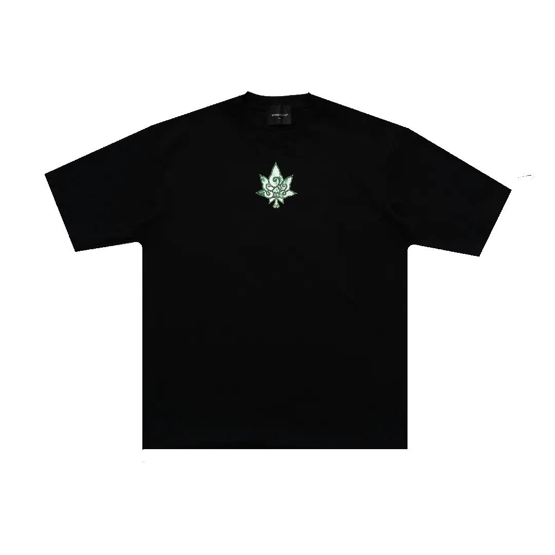 Golden Jade : Duo Snake Tee Black sold by Stone & Co.