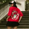 [KVIN PROMO] Golden Jade : Genetic Hexagon Jade Tee Red sold by Stone & Co.