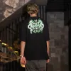[KVIN PROMO] Golden Jade : Duo Snake Tee Black sold by Stone & Co.