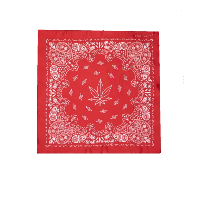 Stoned : Bandana Red sold by Stone & Co.