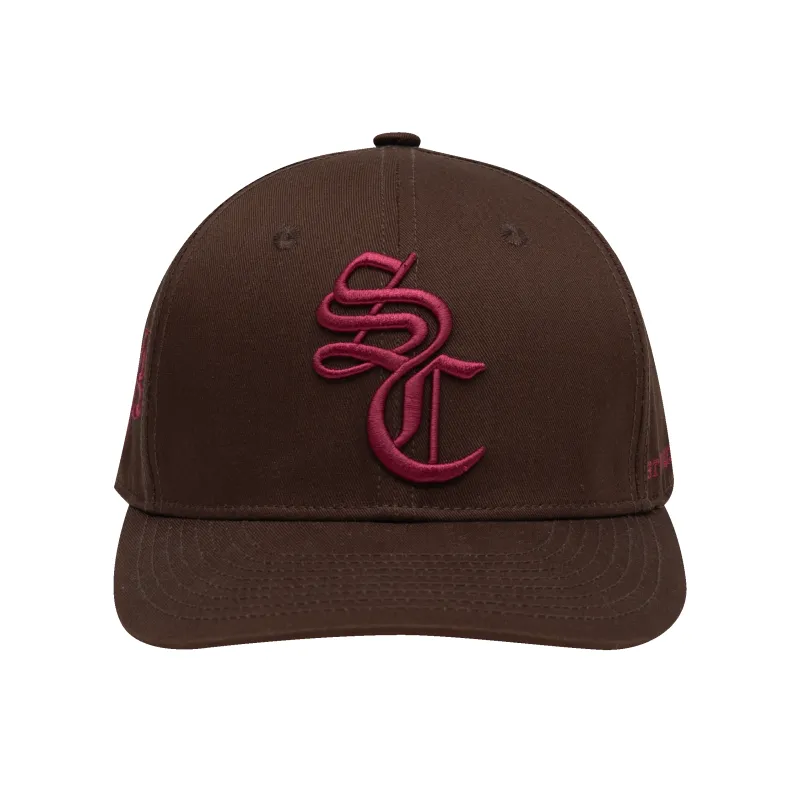 WBB25 : Icon Snapback Brown sold by Stone & Co.