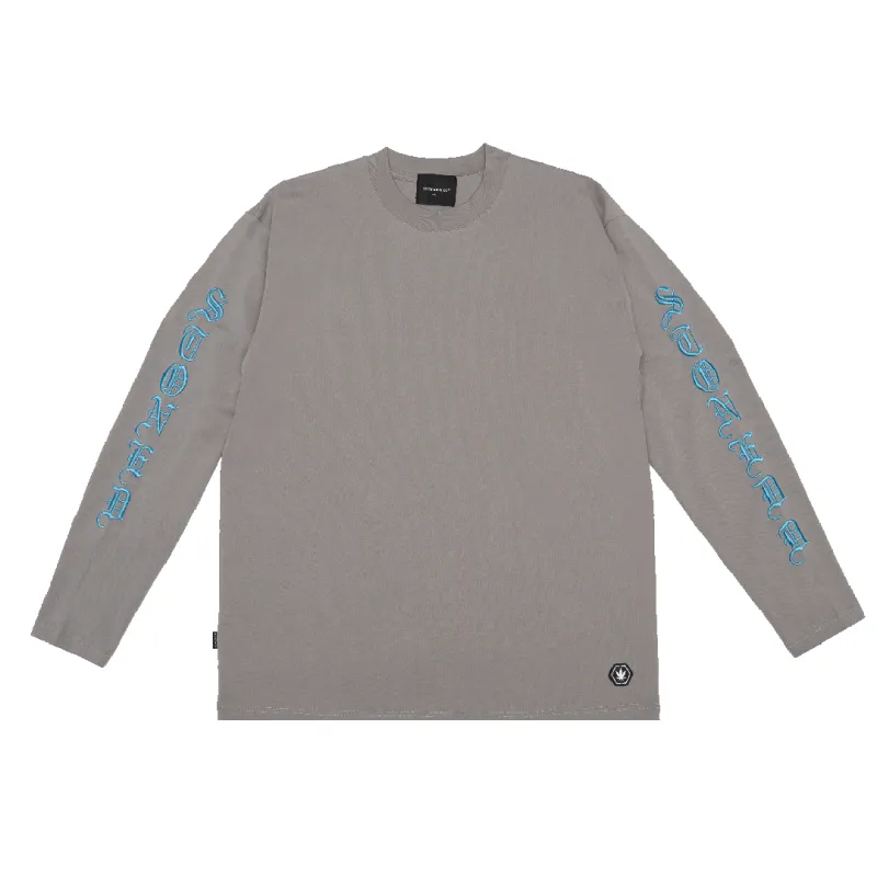 [KVIN PROMO] WBB25 : Letter L/S Tee Grey sold by Stone & Co.
