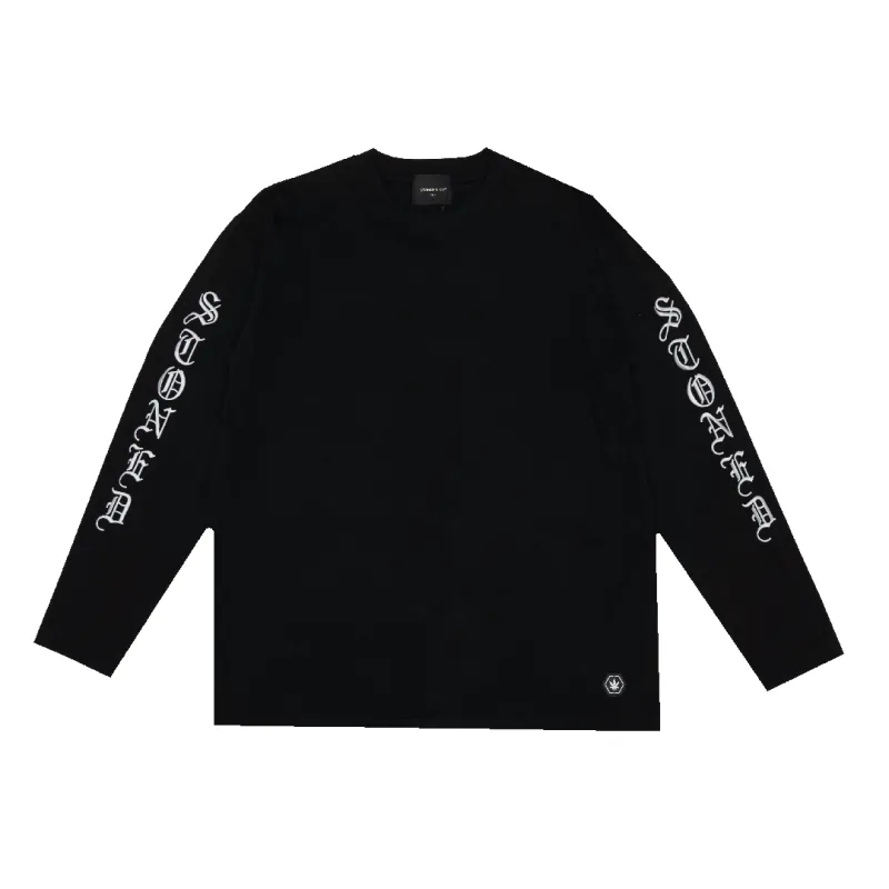 [KVIN PROMO] WBB25 : Letter L/S Tee Black sold by Stone & Co.