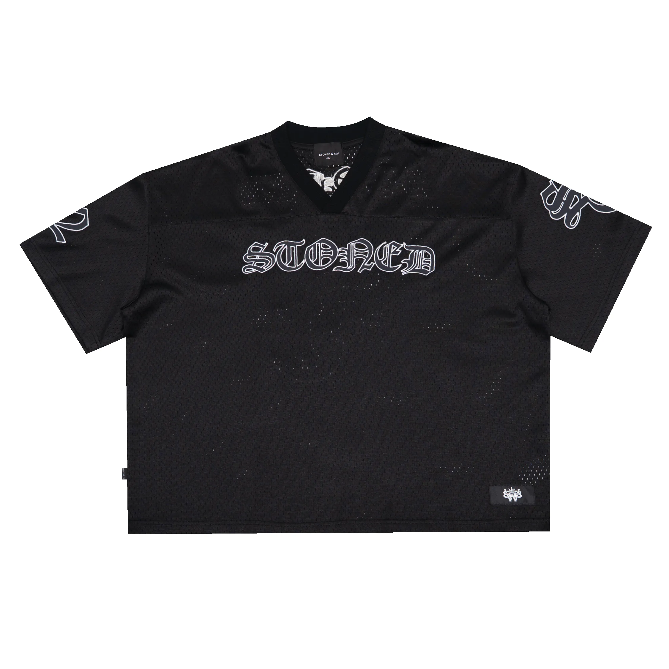 WBB25 : Icon Mesh Jersey Black sold by Stone & Co. product image thumbnail 3
