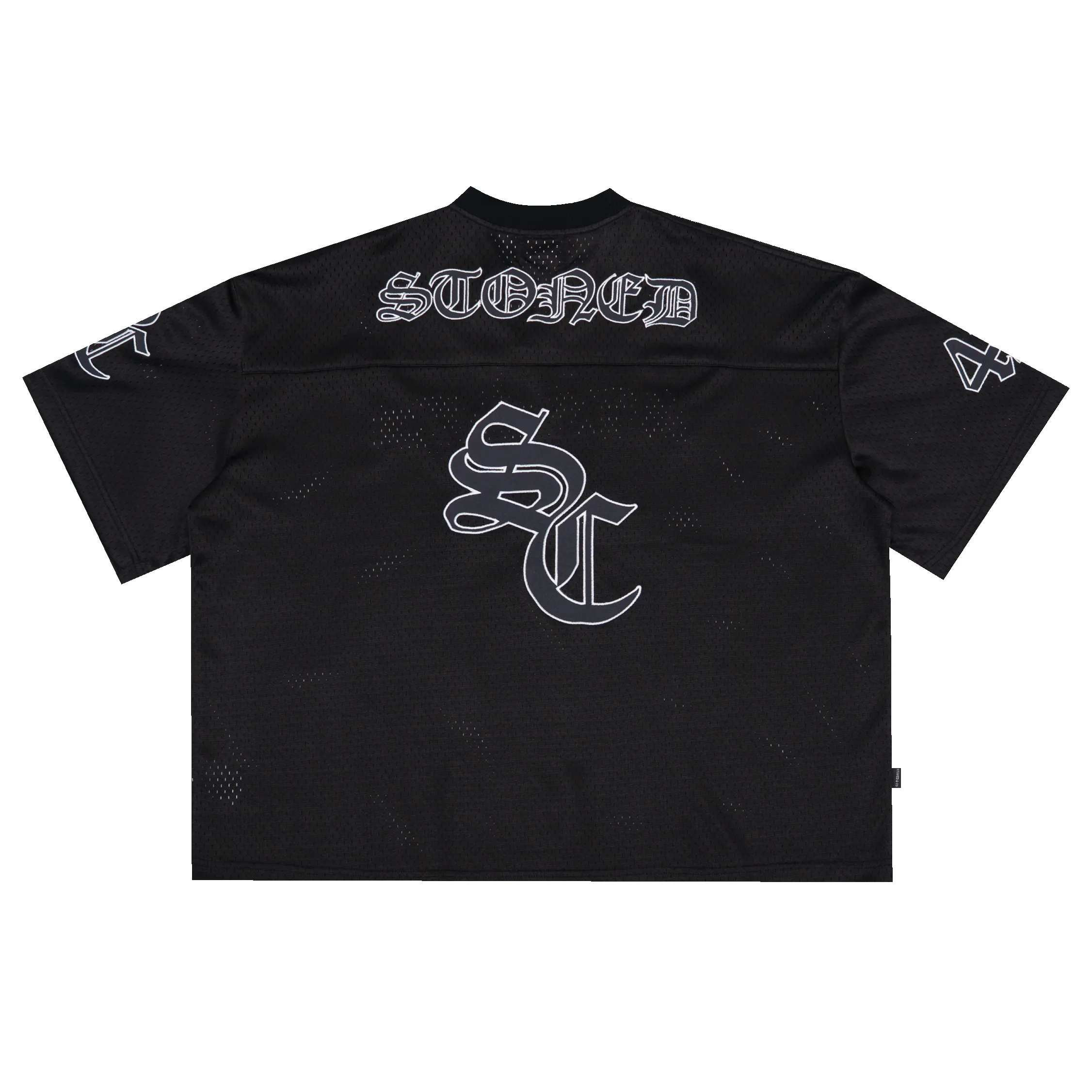 WBB25 : Icon Mesh Jersey Black sold by Stone & Co.