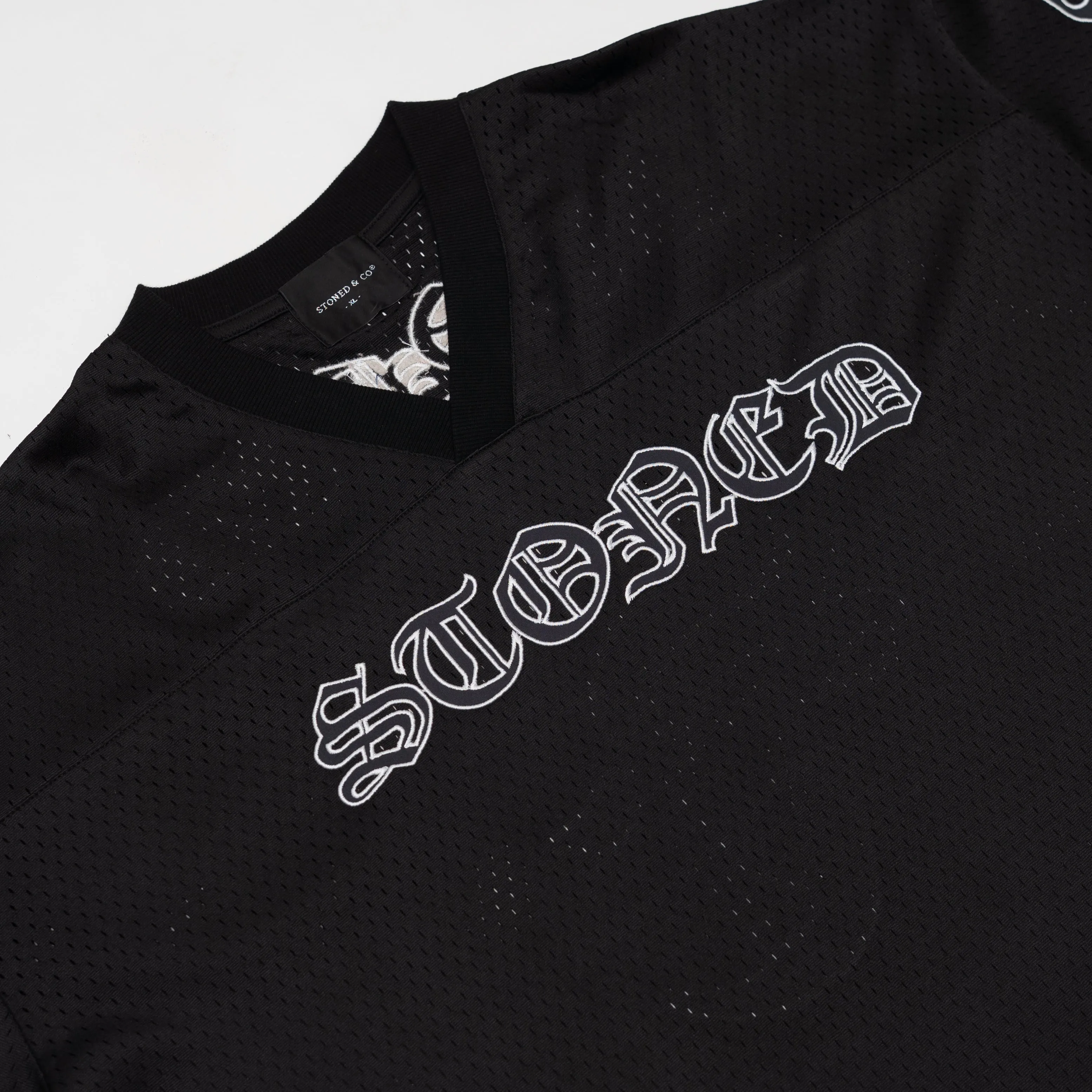 WBB25 : Icon Mesh Jersey Black sold by Stone & Co. product image thumbnail 5