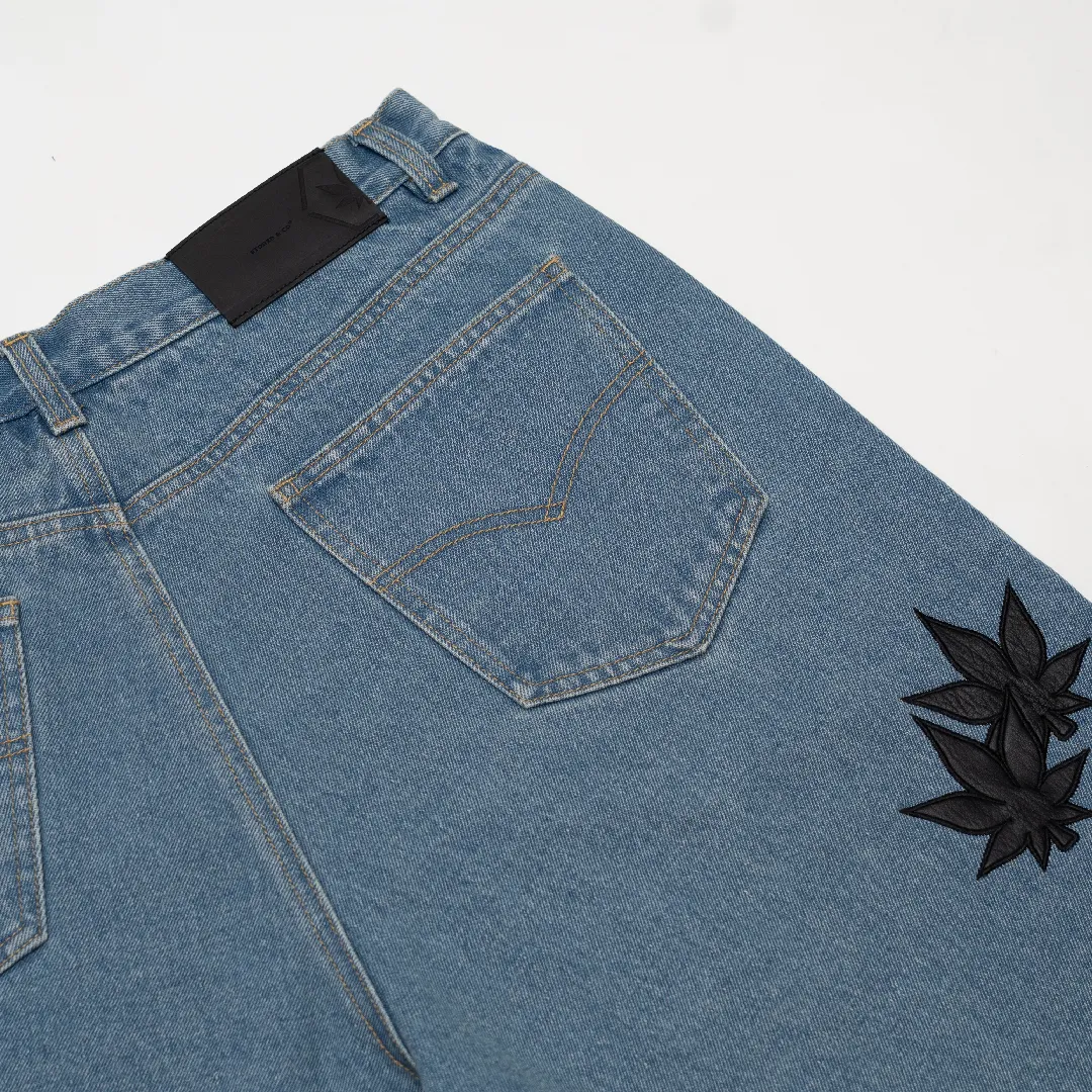 WBB25 : Reform Jorts Blue sold by Stone & Co. product image thumbnail 5