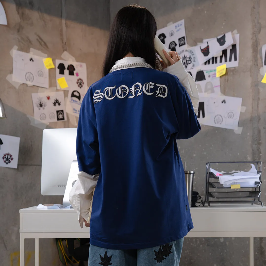 WBB25 : UIP Cloud Tee Navy sold by Stone & Co. product image thumbnail 4