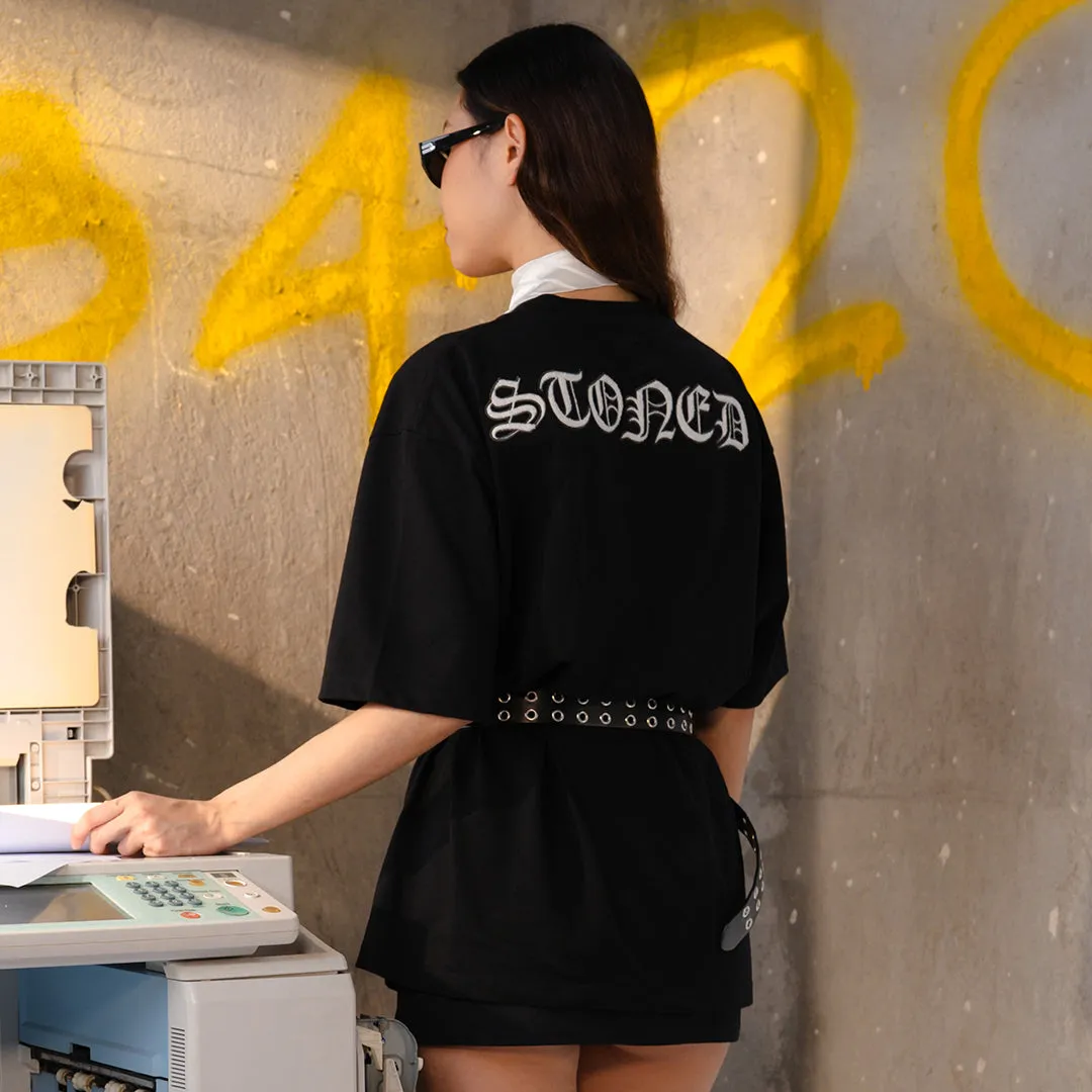 WBB25 : UIP Cloud Tee Black sold by Stone & Co. product image thumbnail 4