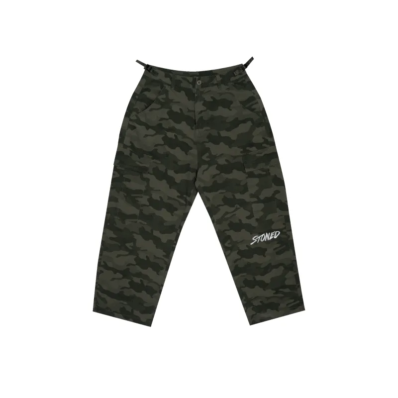 Force : Camo Cargo Green sold by Stone & Co.
