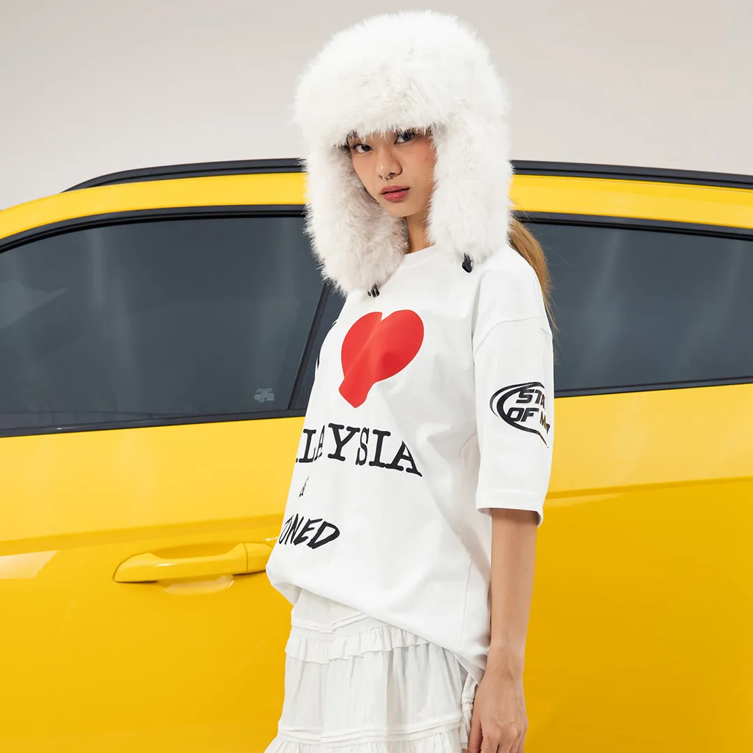 EOT : I Love Malaysia Tee White sold by Stone & Co. product image thumbnail 5