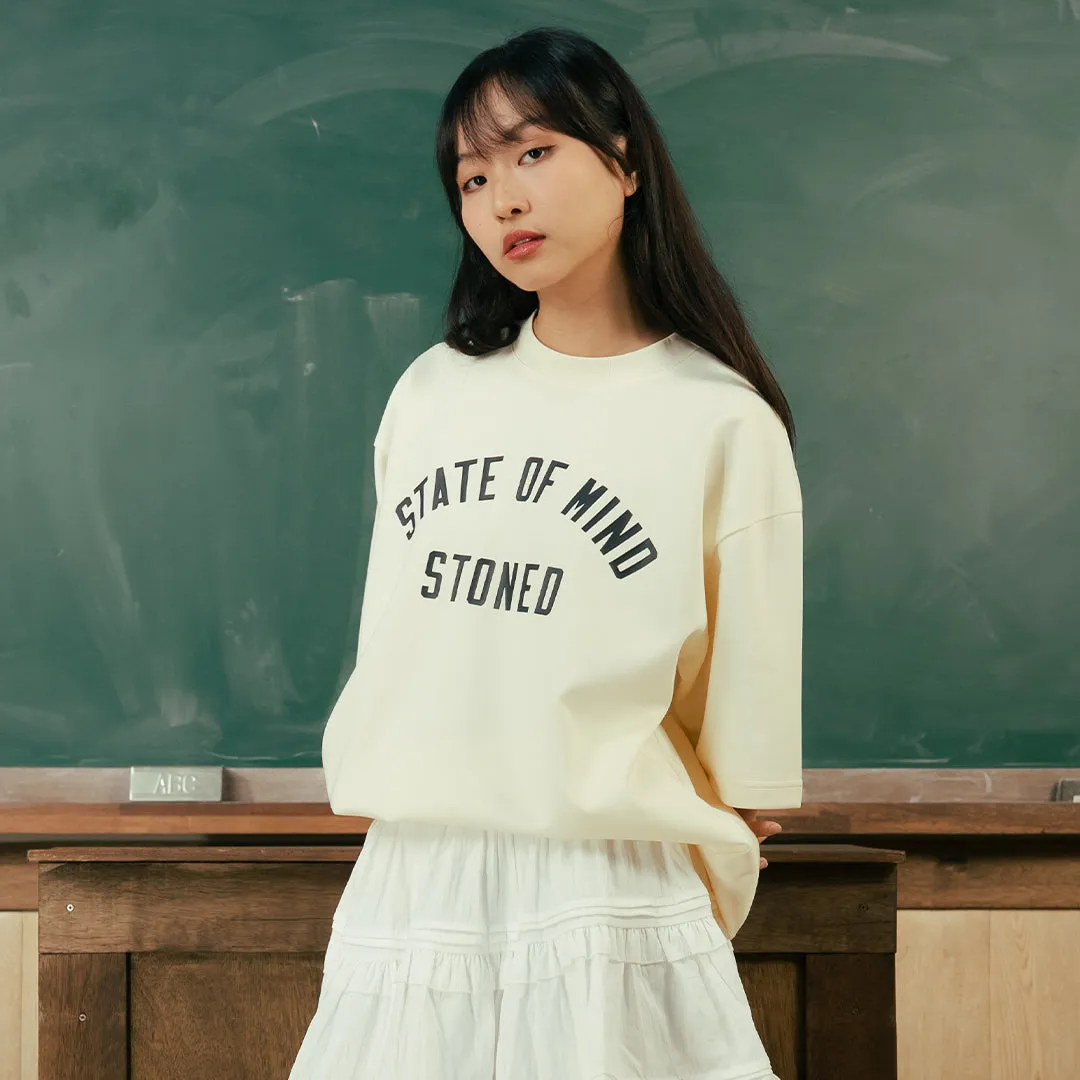 Originals V2 : Cream Yellow Tee sold by Stone & Co. product image thumbnail 4