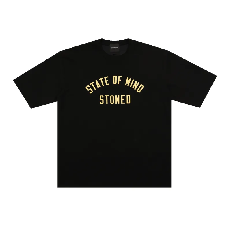Originals V2 : Black Yellow Tee sold by Stone & Co.