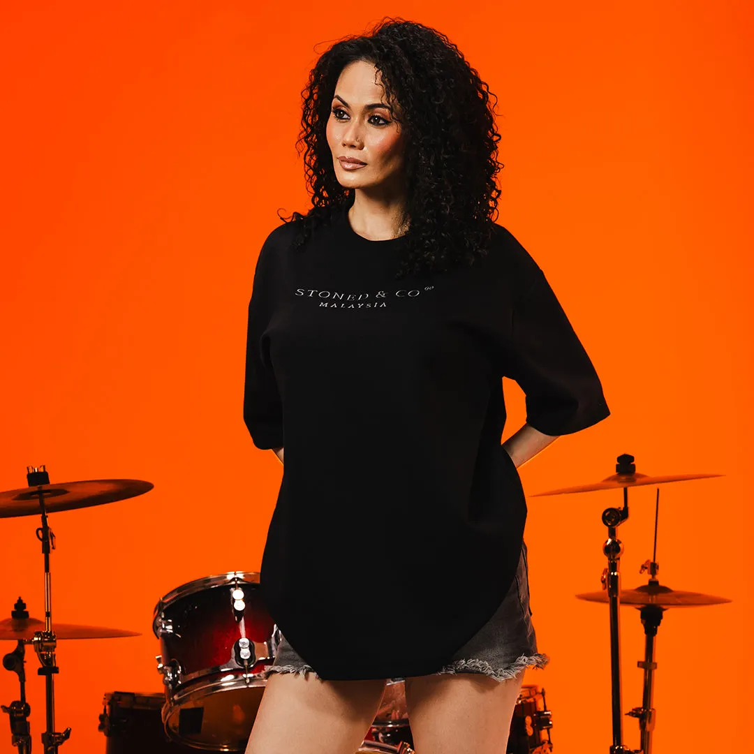 Milestoned : Signature Tee Black sold by Stone & Co. product image thumbnail 5