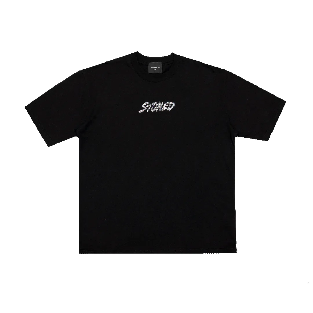 Milestoned : Genetic Rhinestone Tee Black sold by Stone & Co. product image thumbnail 3