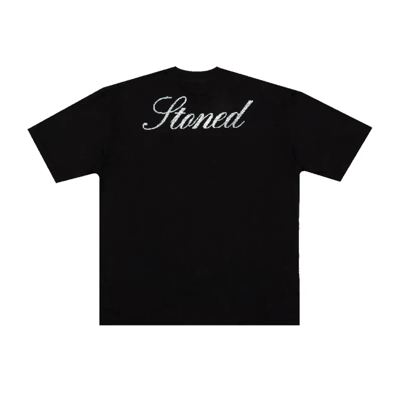 Milestoned : Genetic Rhinestone Tee Black sold by Stone & Co.