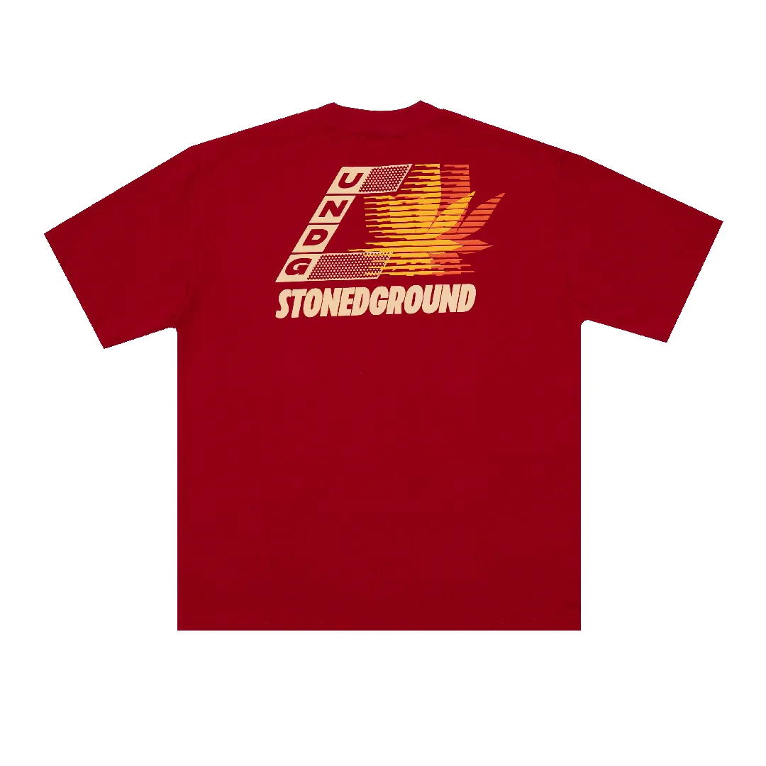 Stonedground : Sprint Logo Tee Red sold by Stone & Co.