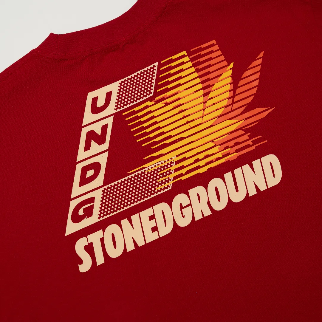 Stonedground : Sprint Logo Tee Red sold by Stone & Co. product image thumbnail 5