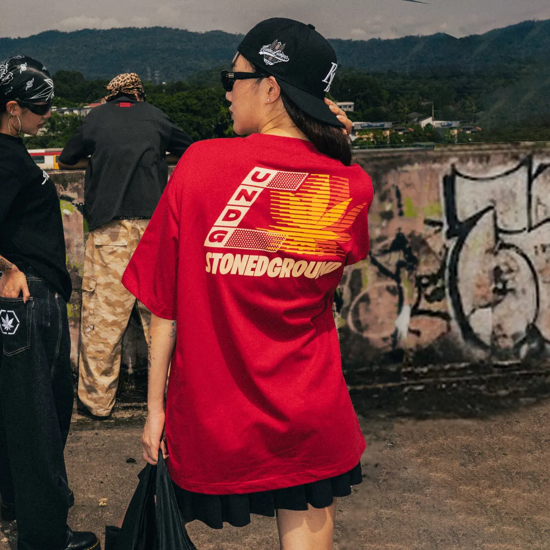 Stonedground : Sprint Logo Tee Red sold by Stone & Co. product image thumbnail 2