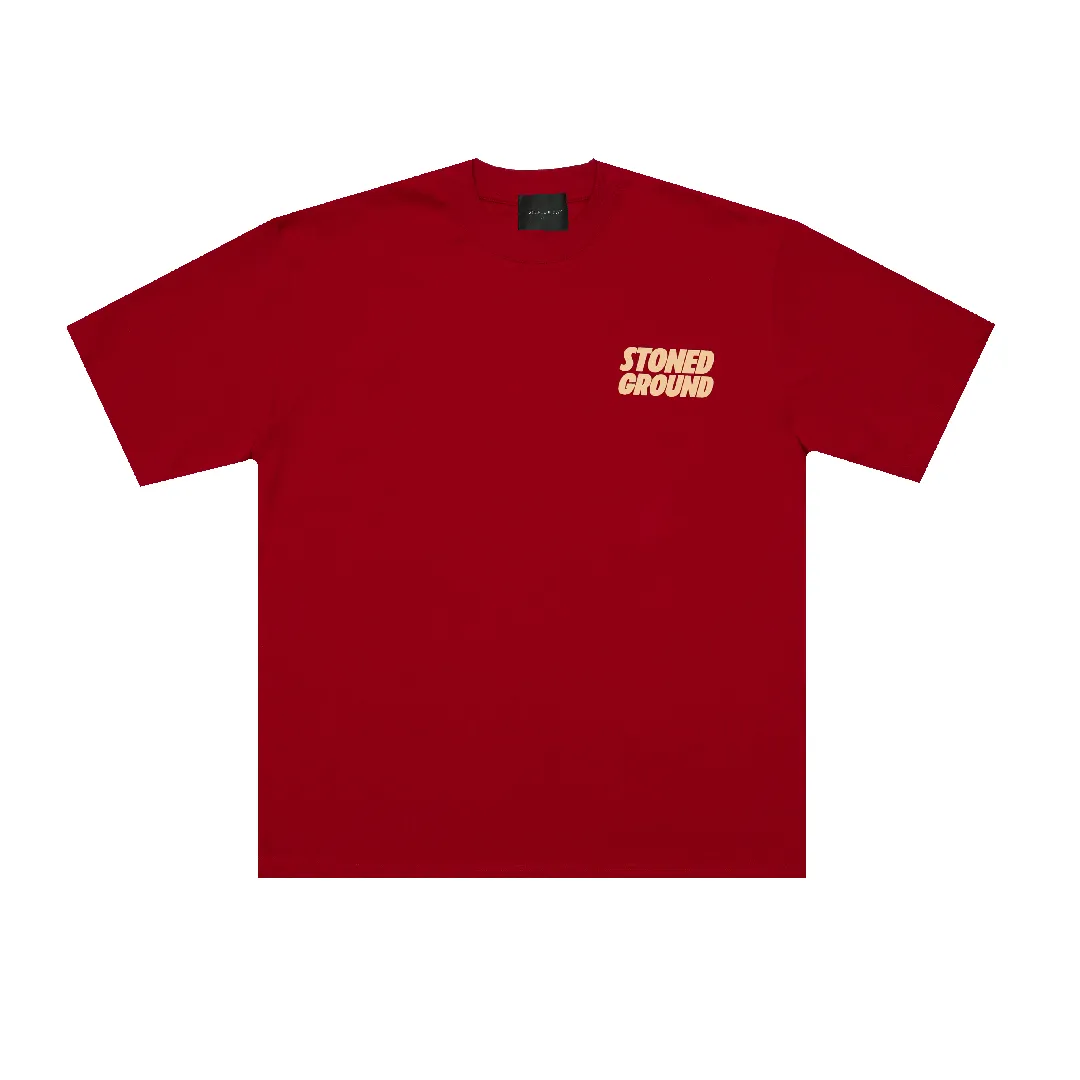 Stonedground : Sprint Logo Tee Red sold by Stone & Co. product image thumbnail 3
